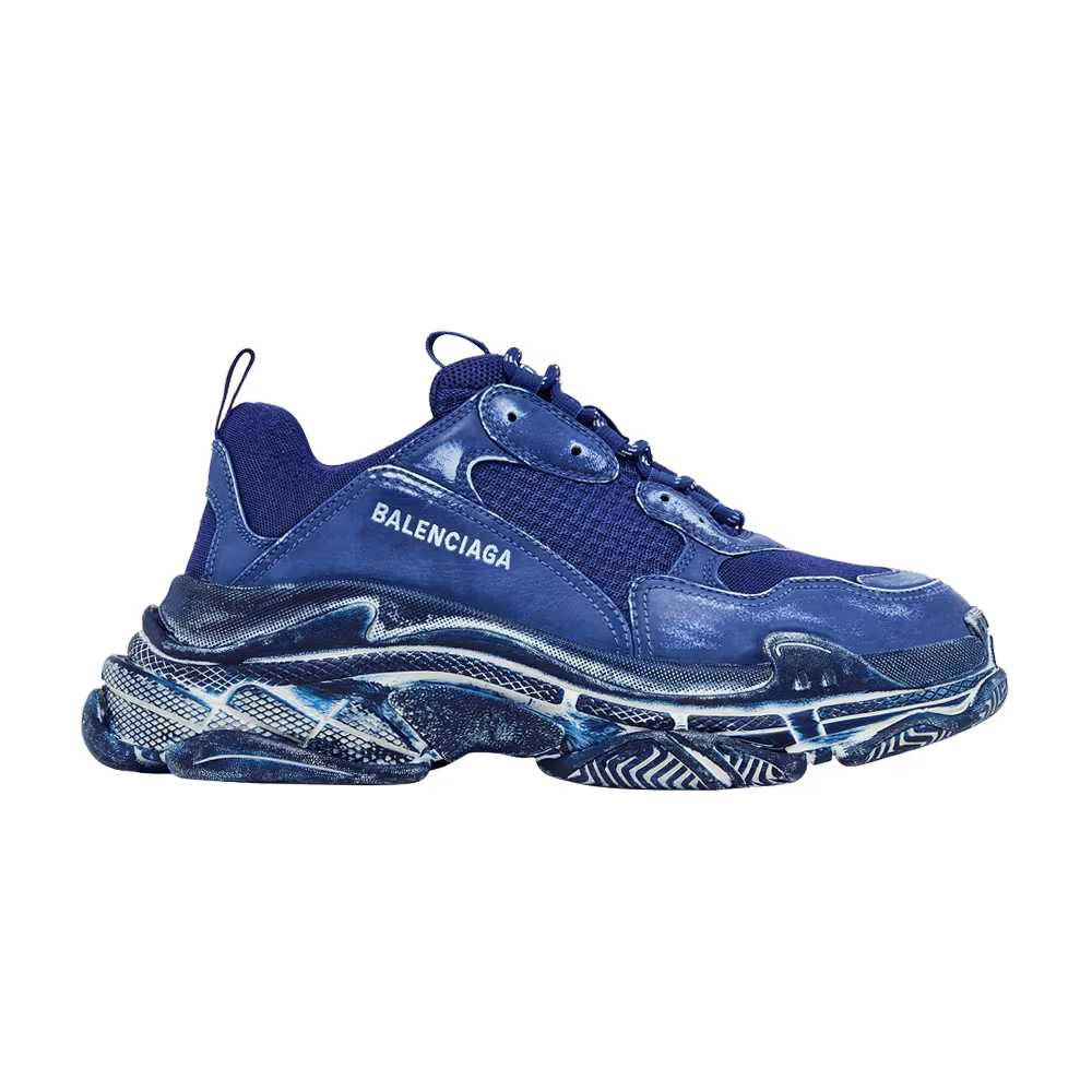 Balenciaga Triple S Sneaker Dark Blue