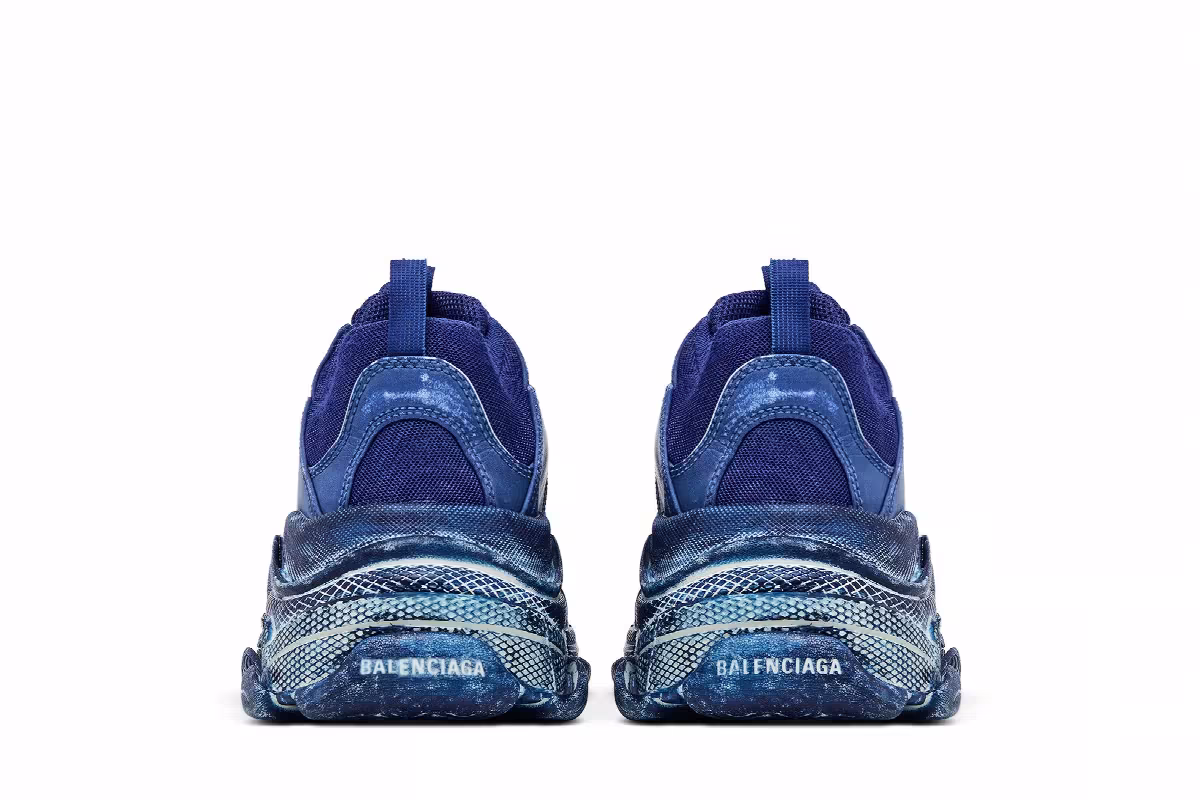 Balenciaga Triple S Sneaker Dark Blue, view 7
