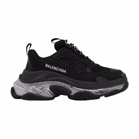 Balenciaga Wmns Triple S Sneaker 'Black Iridescent'