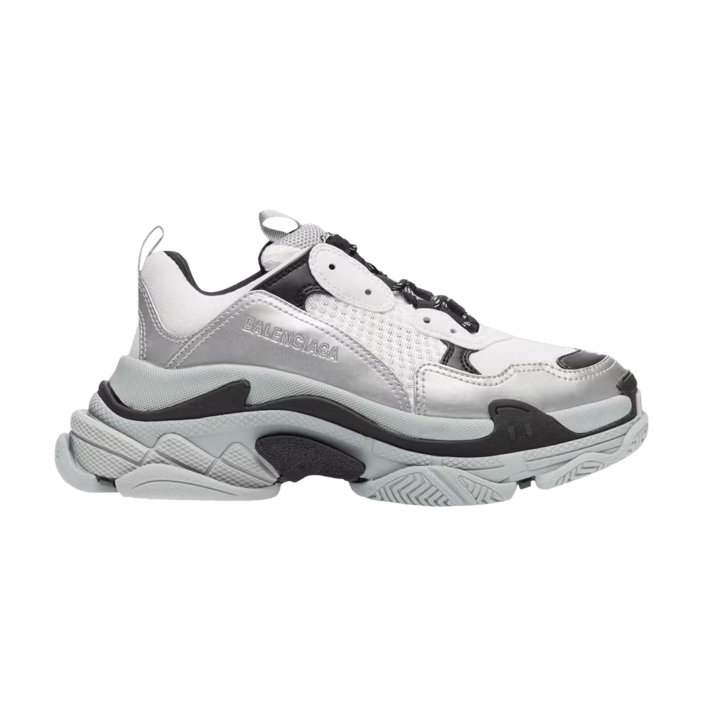 Balenciaga Women's Triple S Sneaker Dark Grey