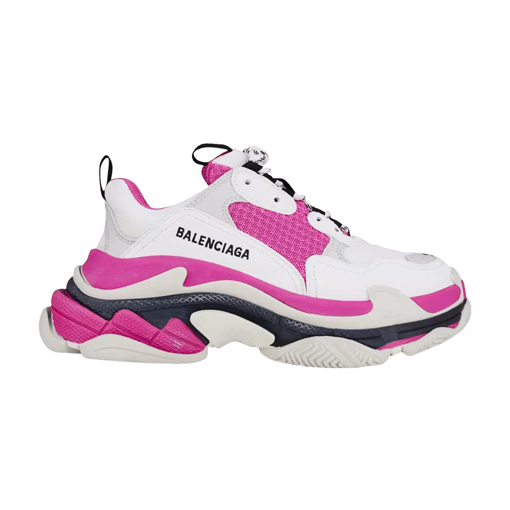 Balenciaga Women's Triple S Pink White
