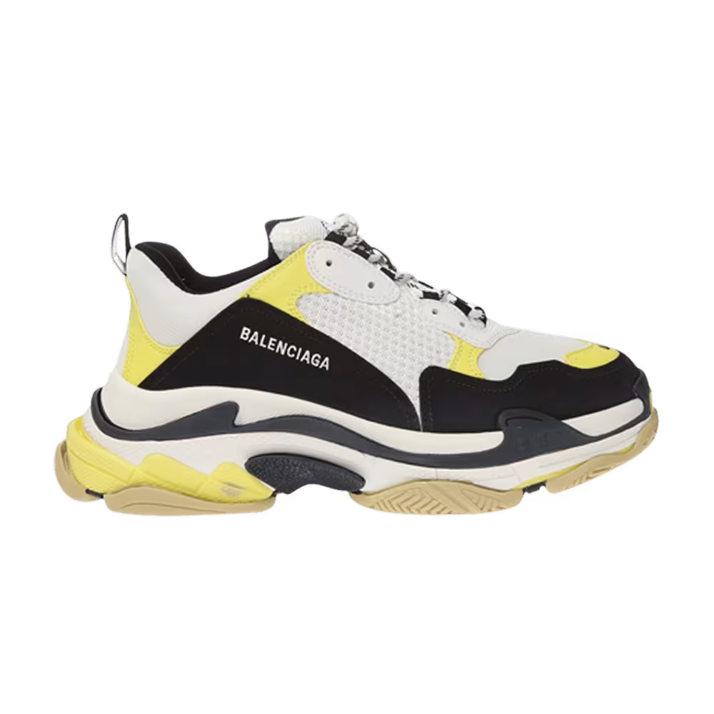 Balenciaga Triple S Sneaker Yellow Black