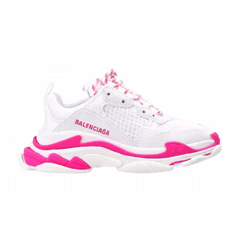 Balenciaga Triple S Sneaker 'White Fluo Pink'