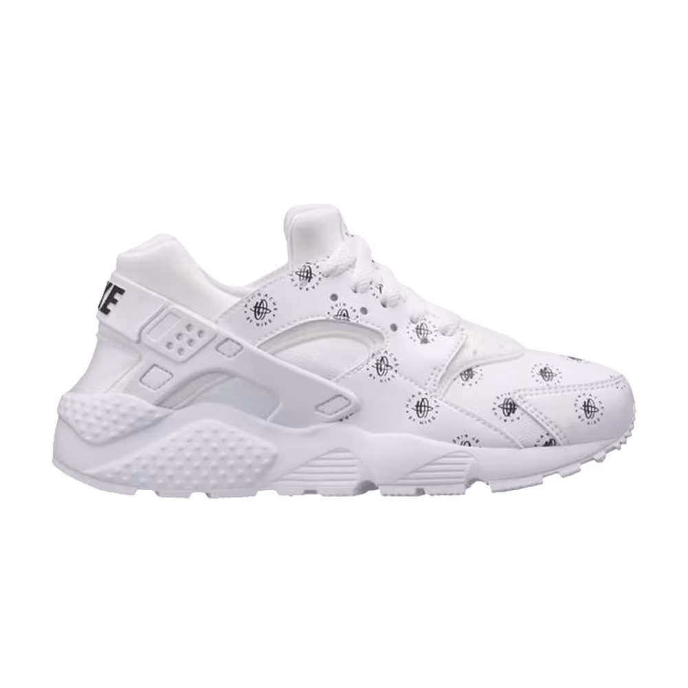 Nike Huarache Run SE GS White Black