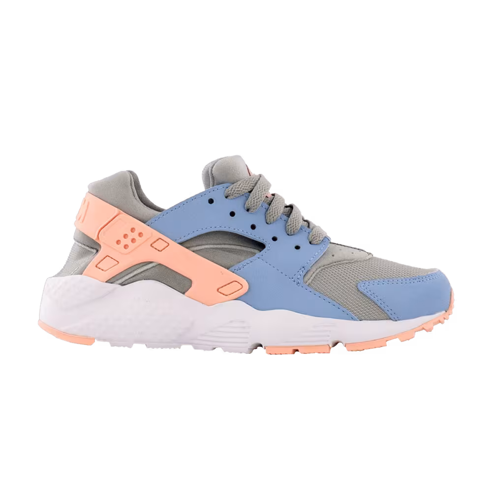 Nike Huarache Run GS Grey Coral Blue