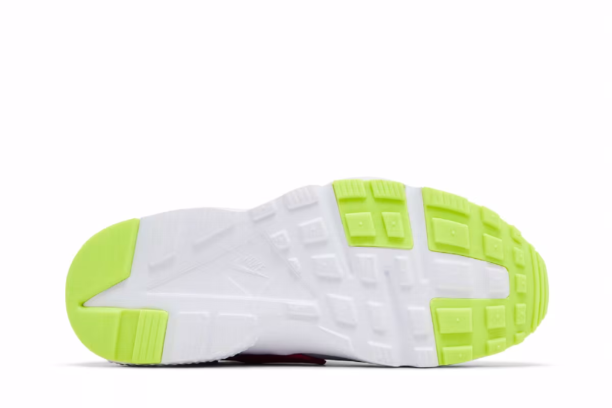 Nike Huarache Run GS Black Rush Pink Grey, view 5