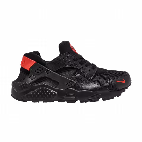 Nike Huarache Run GS 'Black Habanero Red'