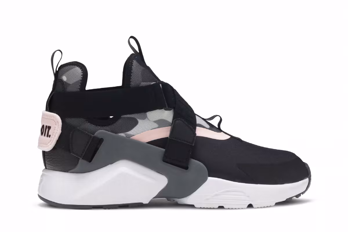 Nike Women's Air Huarache City Black Storm Pink, view 2