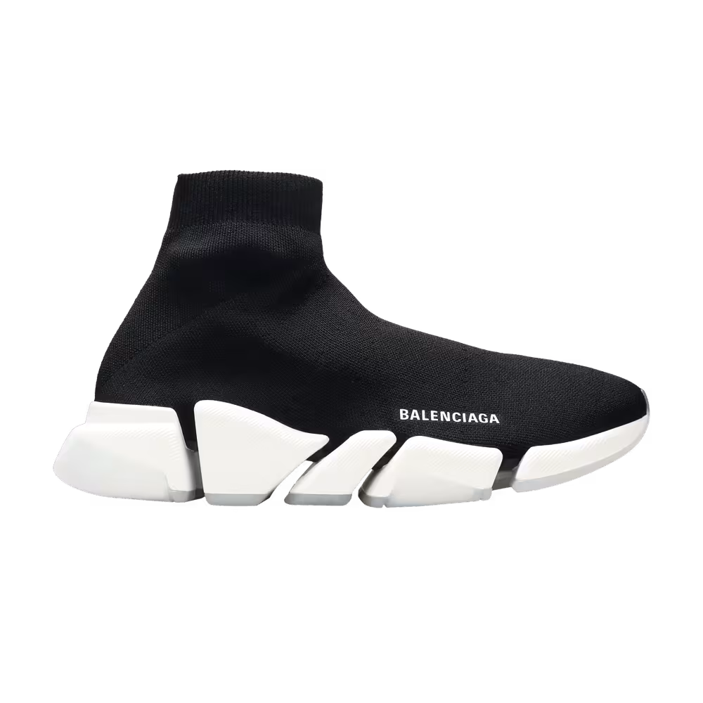 Balenciaga Speed 2.0 Sneaker Black White