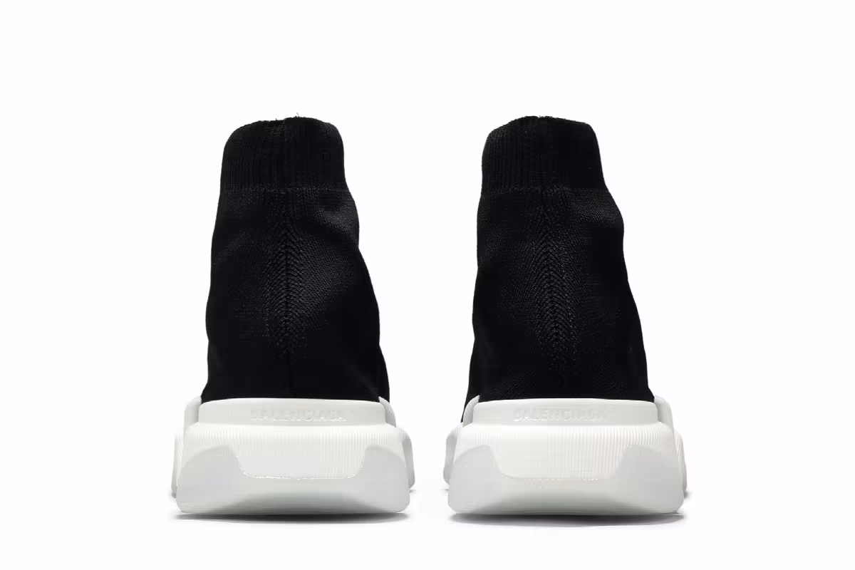 Balenciaga Speed 2.0 Sneaker Black White, view 7