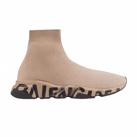 Balenciaga Speed Sneaker 'Midsole Graffiti - Beige Black'