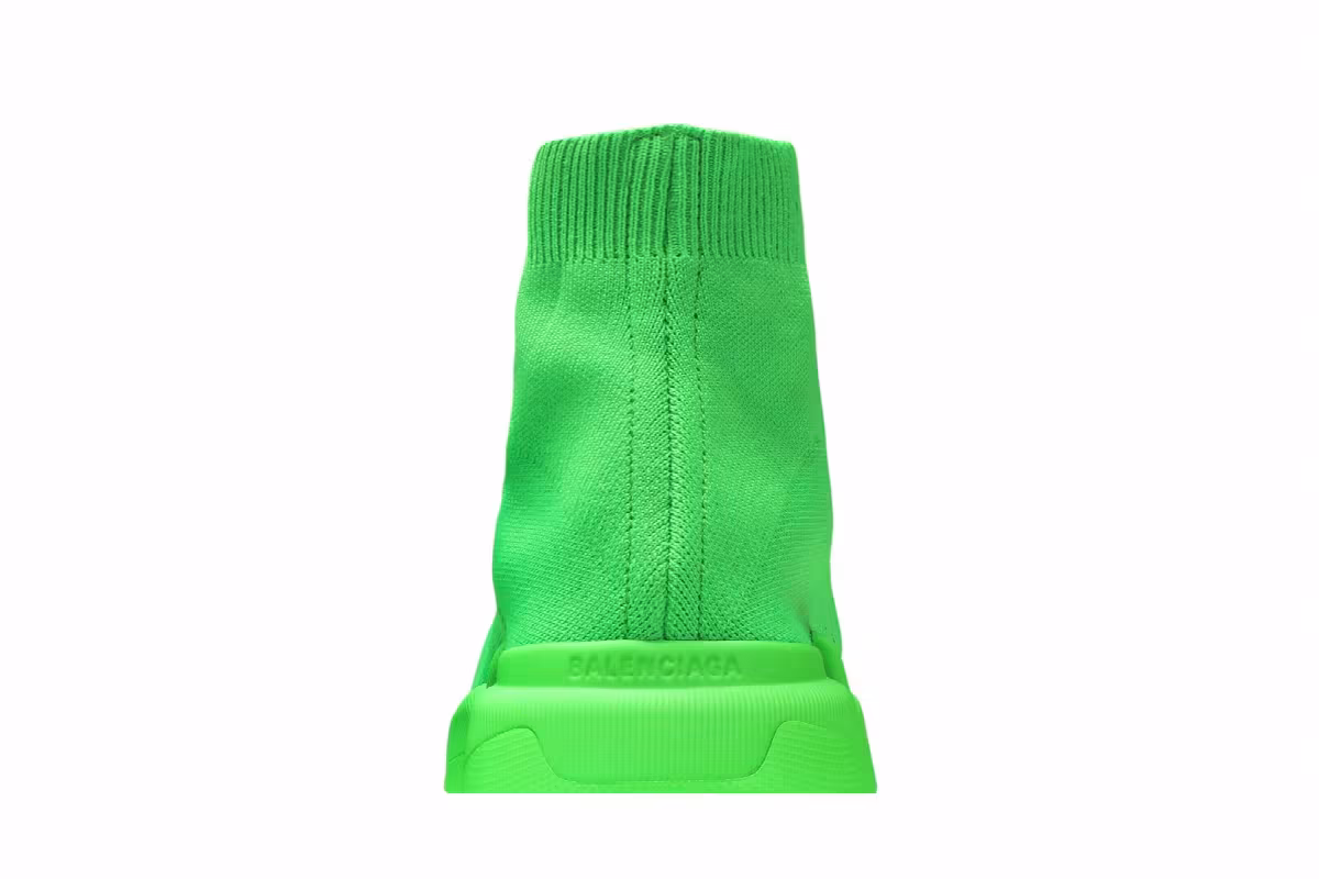 Balenciaga Speed 2.0 Sneaker Fluo Green, view 8