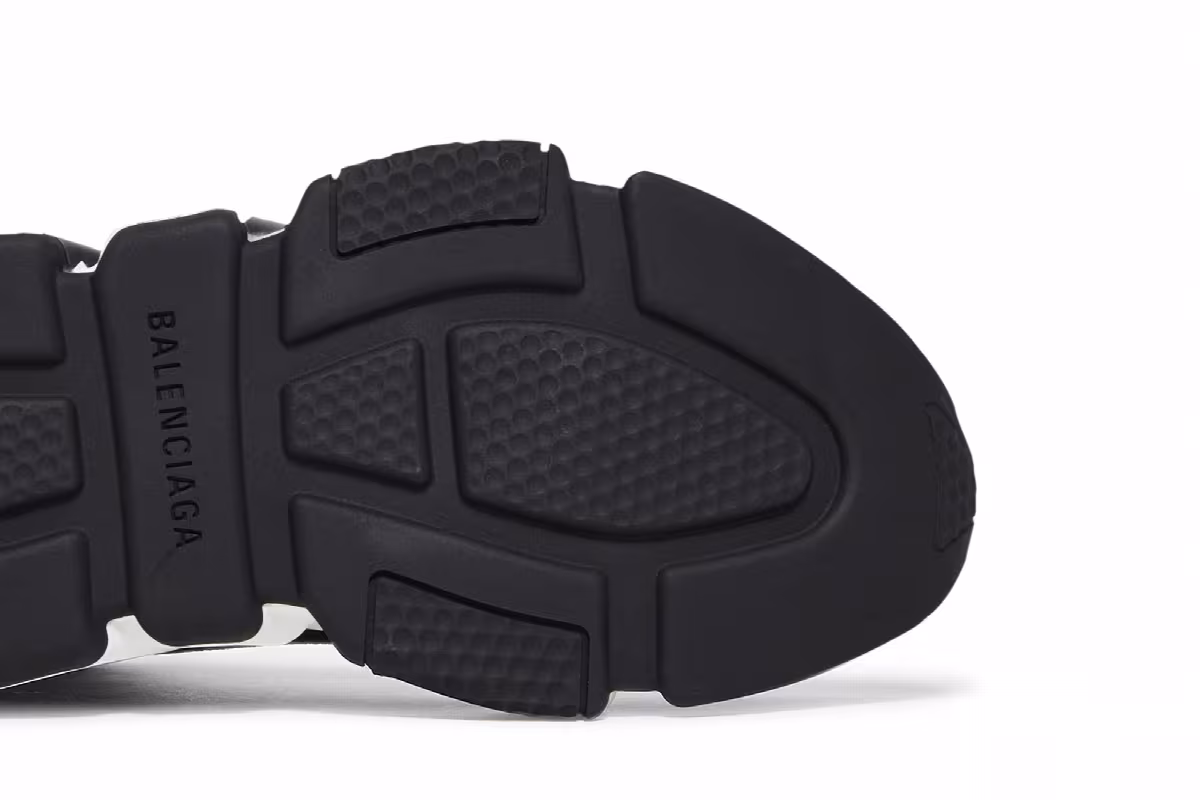 Balenciaga Women's Speed Sneaker Midsole Graffiti - Black White, view 6