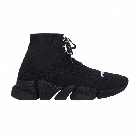 Balenciaga Wmns Speed 2.0 Lace Up Sneaker 'Black'