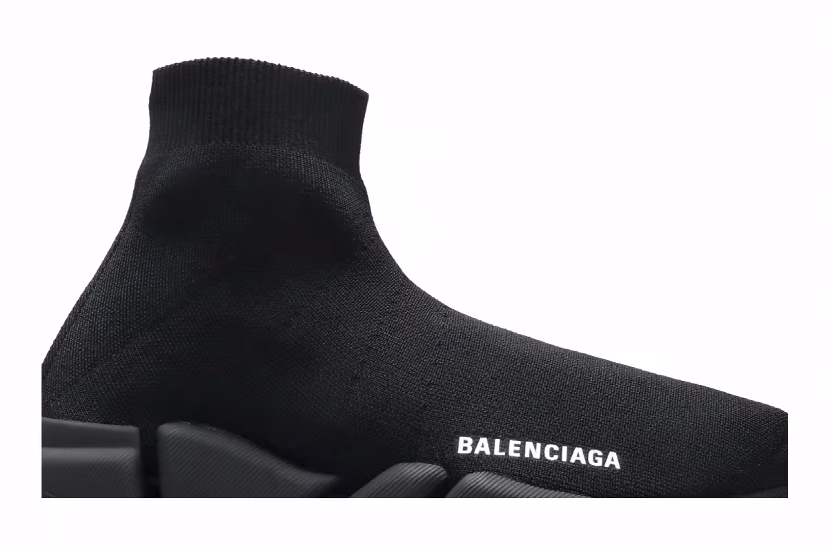 Balenciaga Women's Speed 2.0 Sneaker Black, view 3