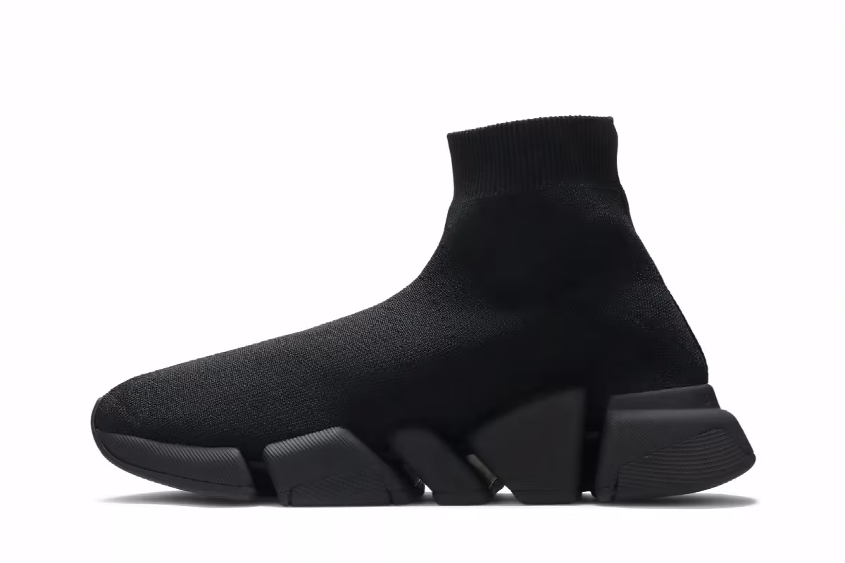 Balenciaga Women's Speed 2.0 Sneaker Black, view 4