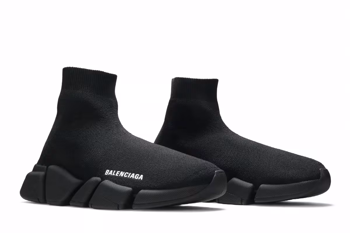 Balenciaga Women's Speed 2.0 Sneaker Black, view 9