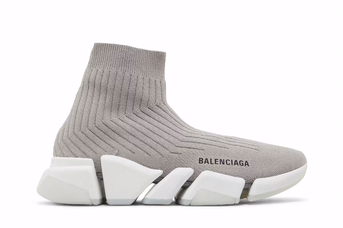Balenciaga Women's Speed 2.0 Light Grey, view 2
