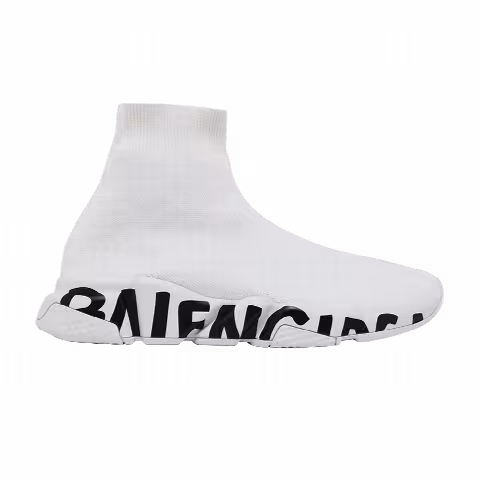 Balenciaga Speed Sneaker 'Midsole Graffiti - White Black'
