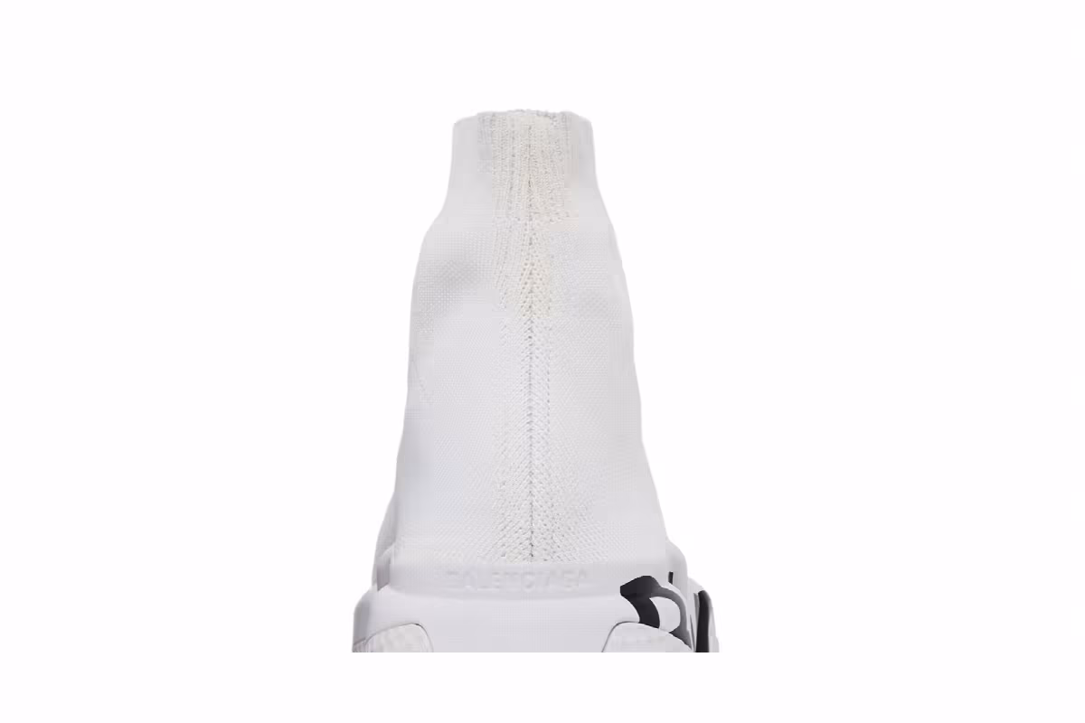 Balenciaga Speed Sneaker Midsole Graffiti - White Black, view 8