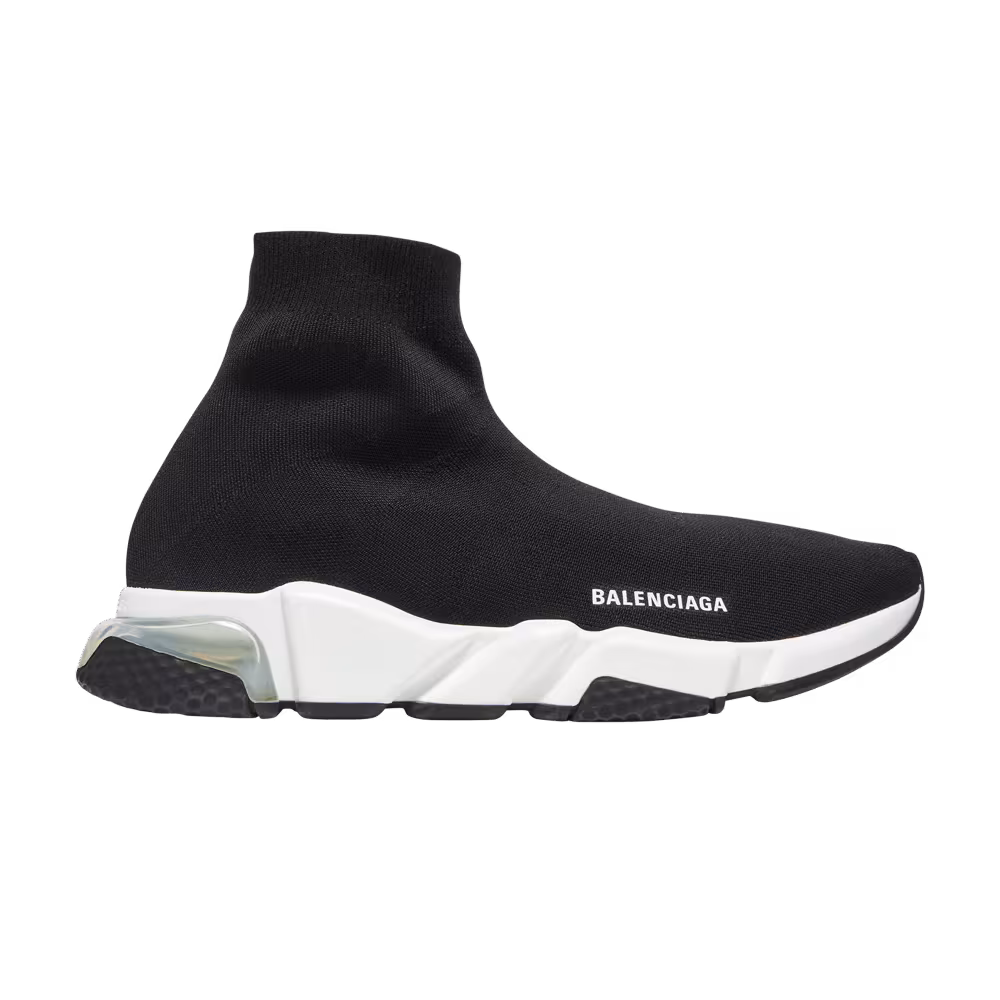 Balenciaga Speed Sneaker Clearsole - Black White