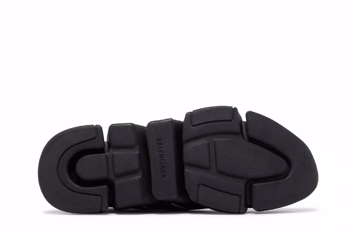 Balenciaga Speed 2.0 Sneaker All Over Logo - Black, view 5