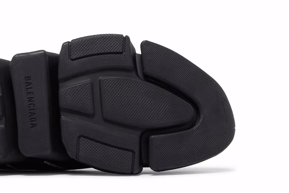Balenciaga Speed 2.0 Sneaker All Over Logo - Black, view 6