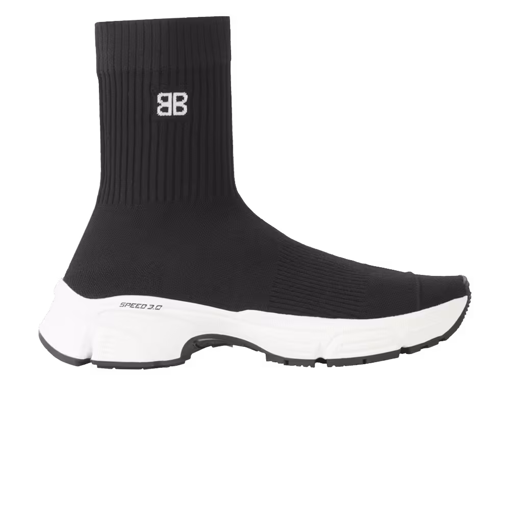 Balenciaga Speed 3.0 Sneaker Black White