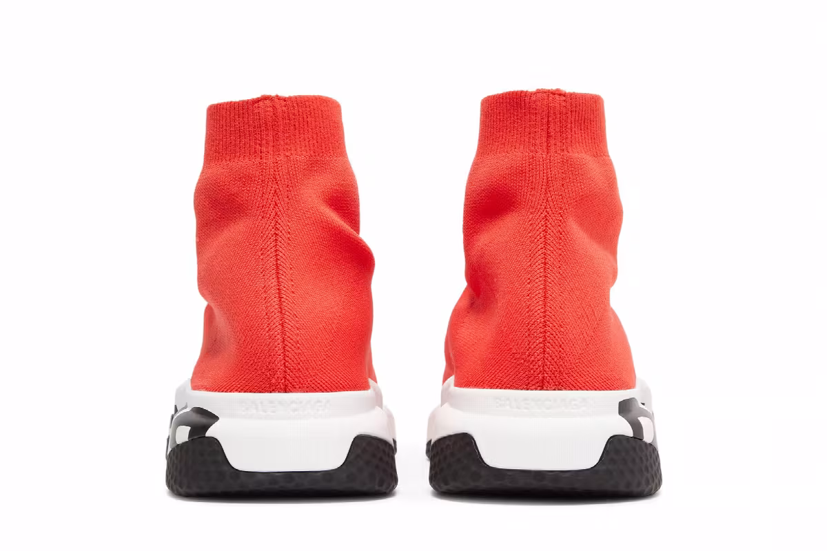 Balenciaga Speed Sneaker Midsole Graffiti - Red, view 7