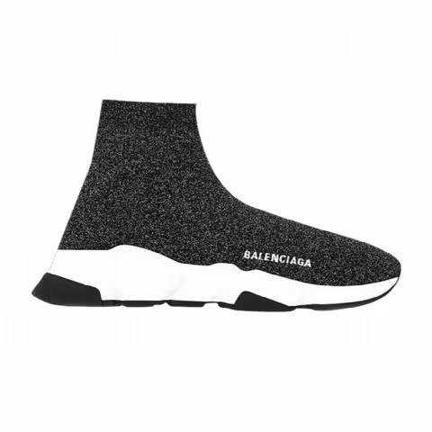 Balenciaga Wmns Speed Sneaker 'Black Glitter'