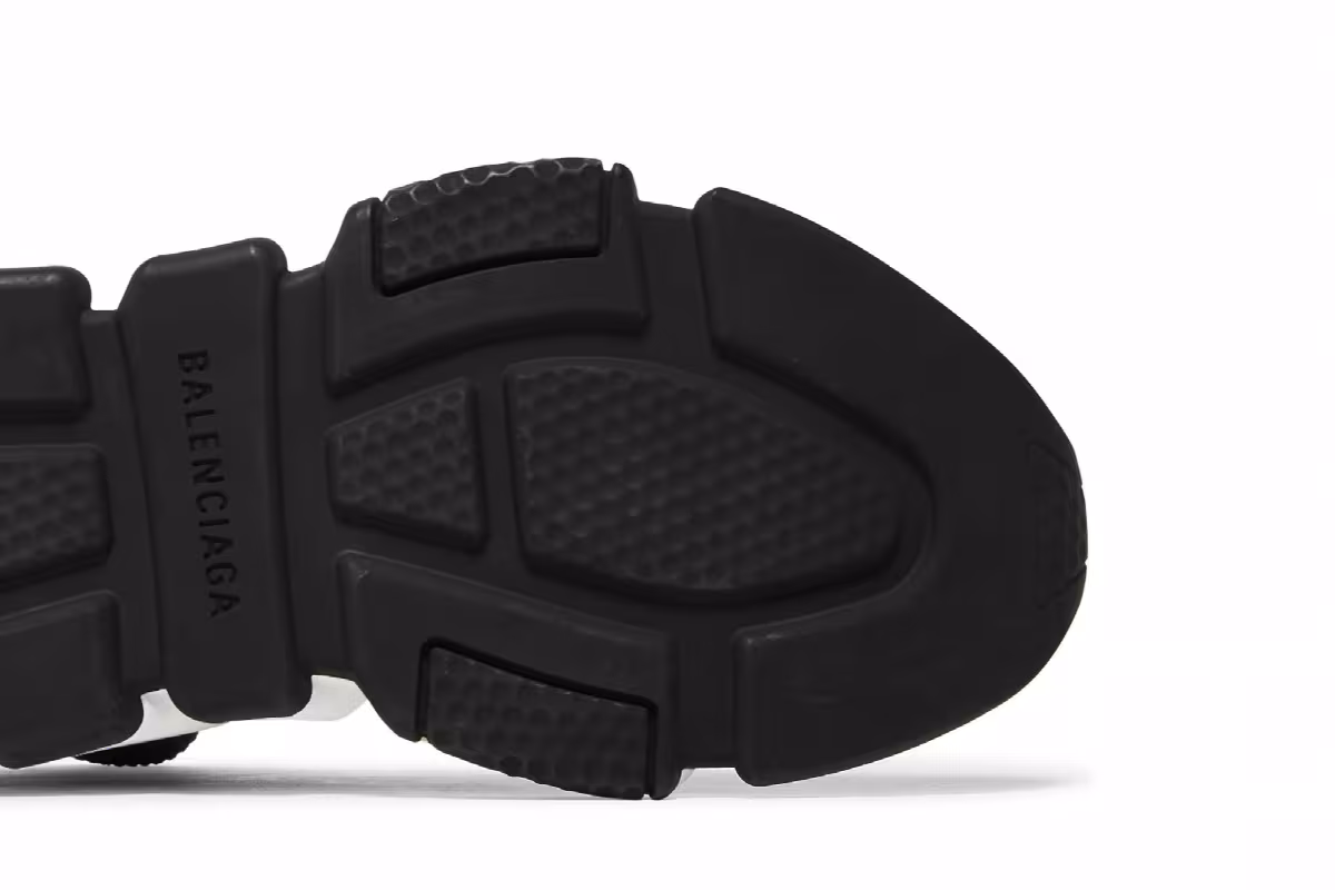 Balenciaga Women's Speed Sneaker Clear Sole - Black, view 6