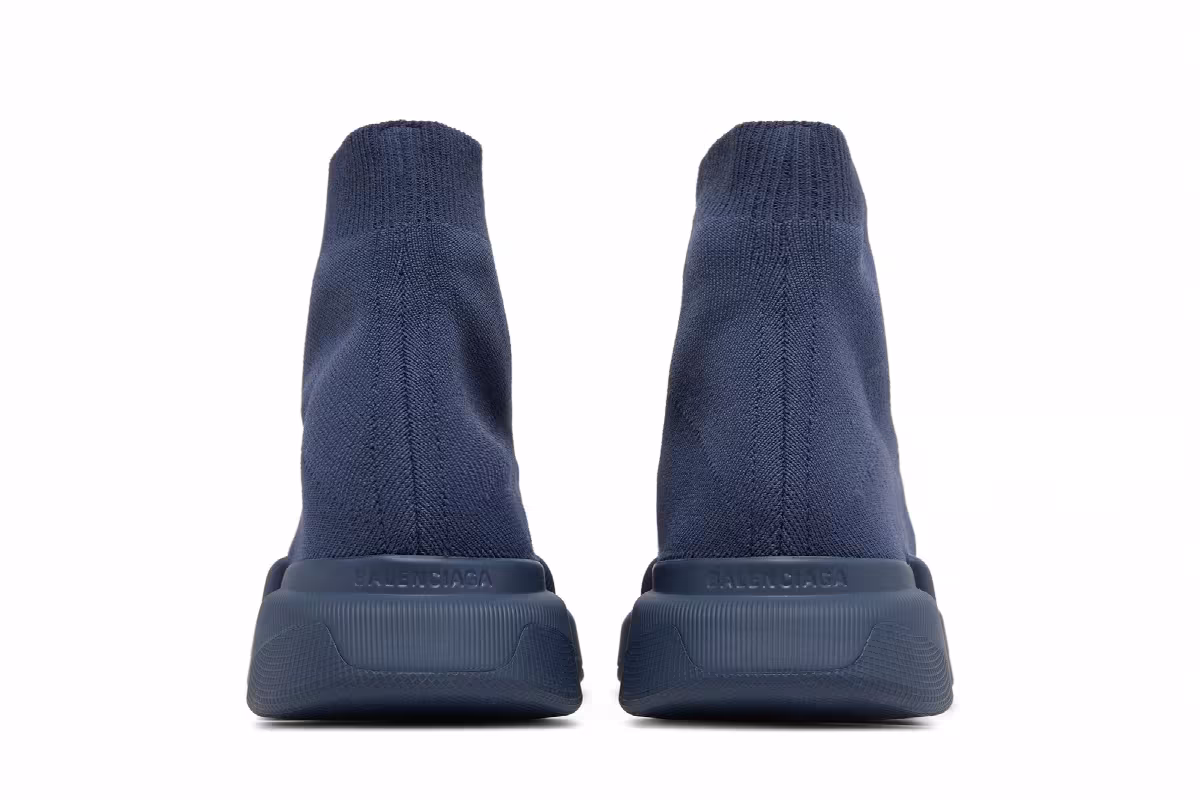 Balenciaga Speed 2.0 Sneaker Navy, view 7