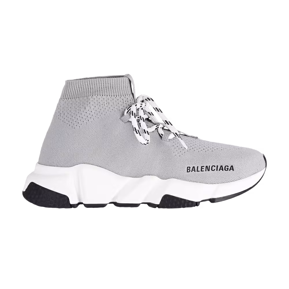 Balenciaga Women's Speed Lace Up Trainer Grey