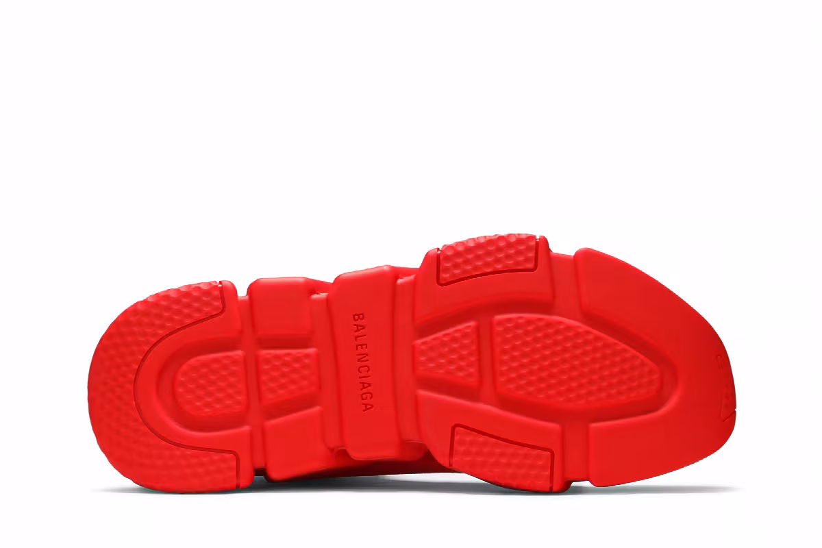 Balenciaga Speed Sneaker Intense Red, view 5