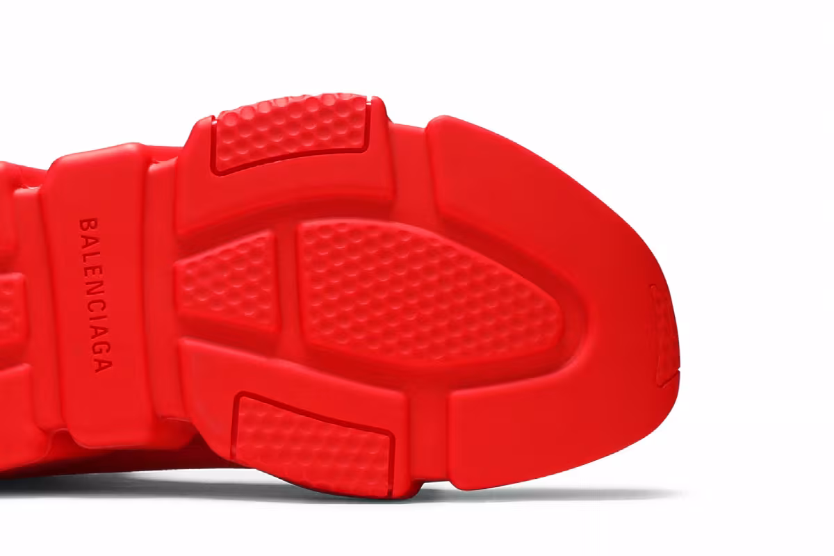 Balenciaga Speed Sneaker Intense Red, view 6