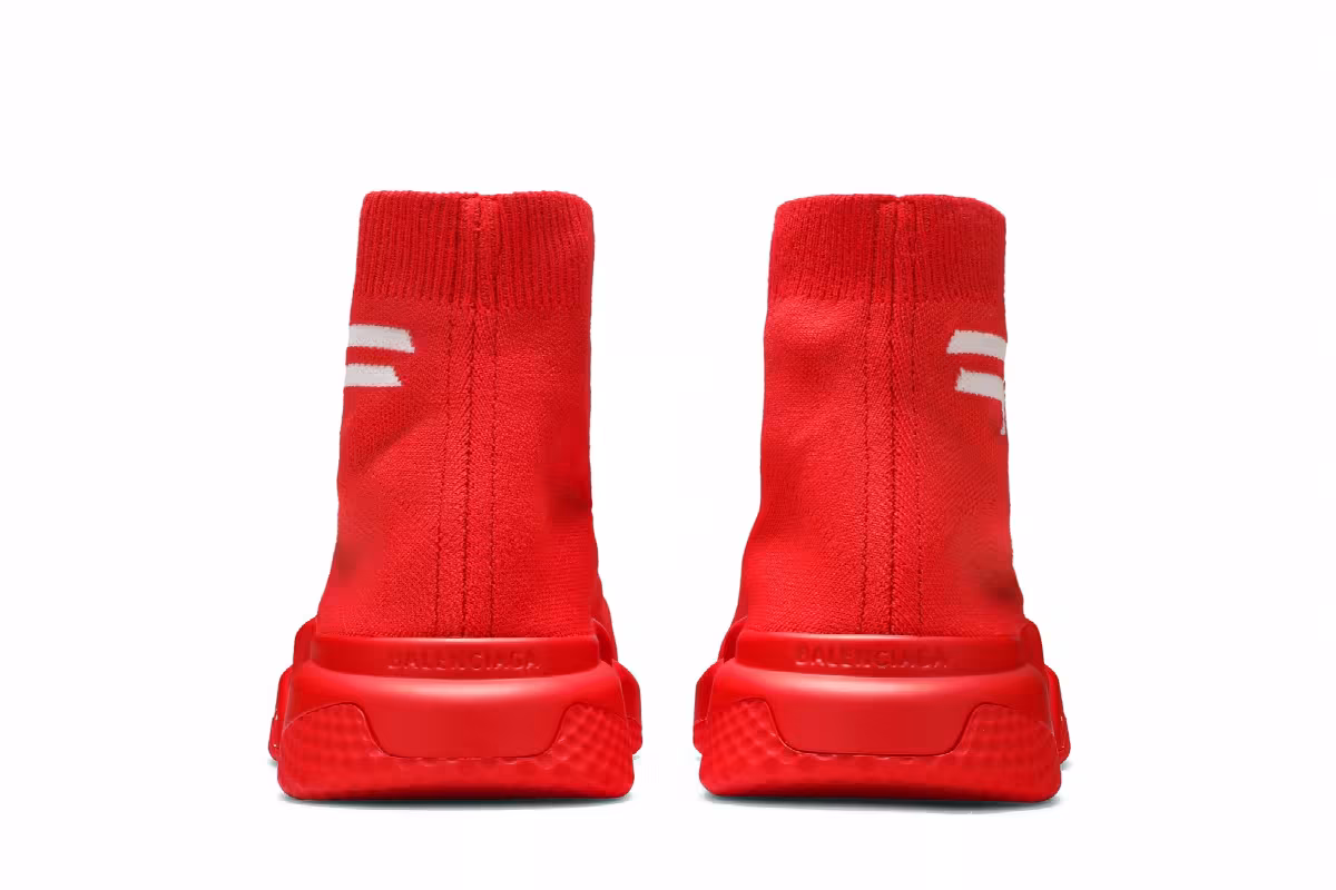 Balenciaga Speed Sneaker Intense Red, view 7