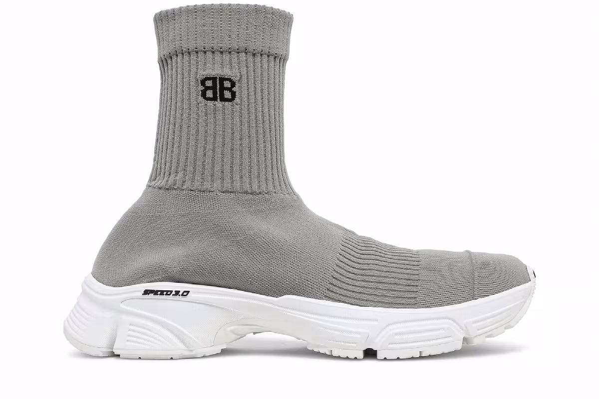 Balenciaga Speed 3.0 Sneaker Grey, view 2