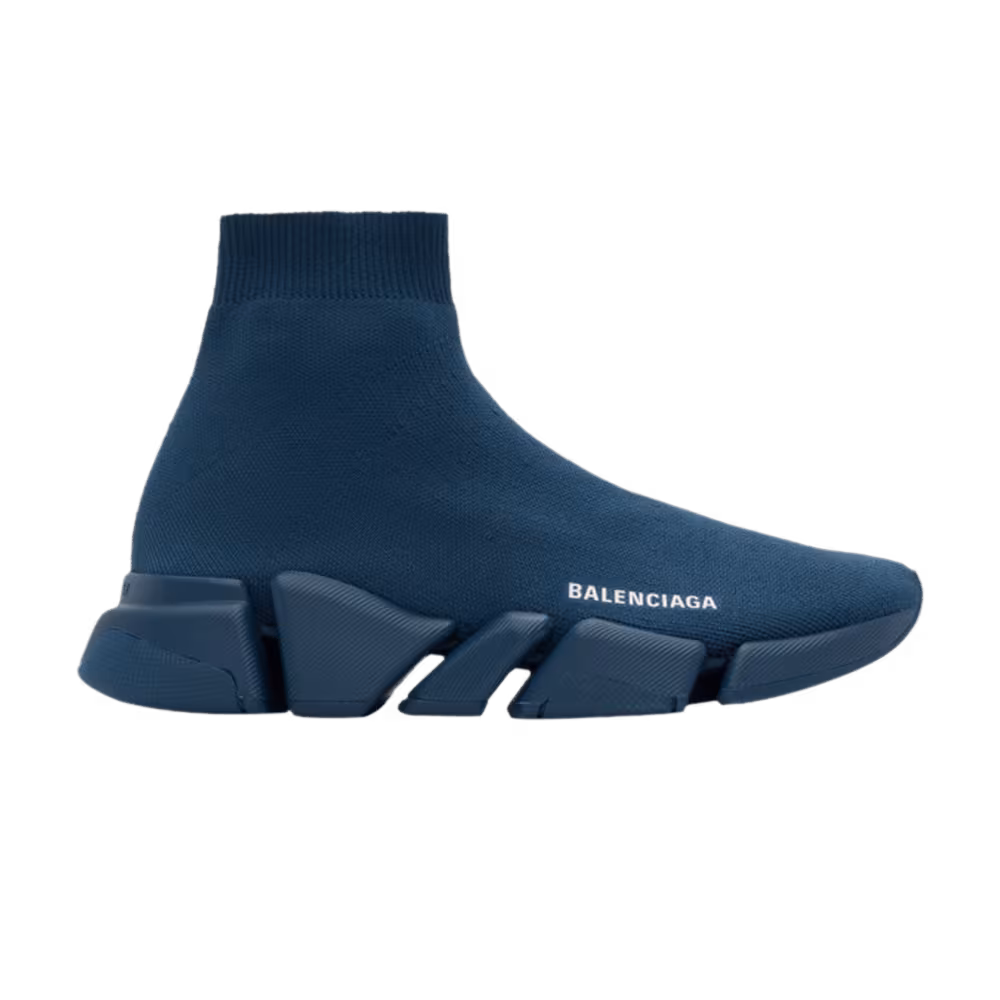 Balenciaga Women's Speed 2.0 Sneaker Navy