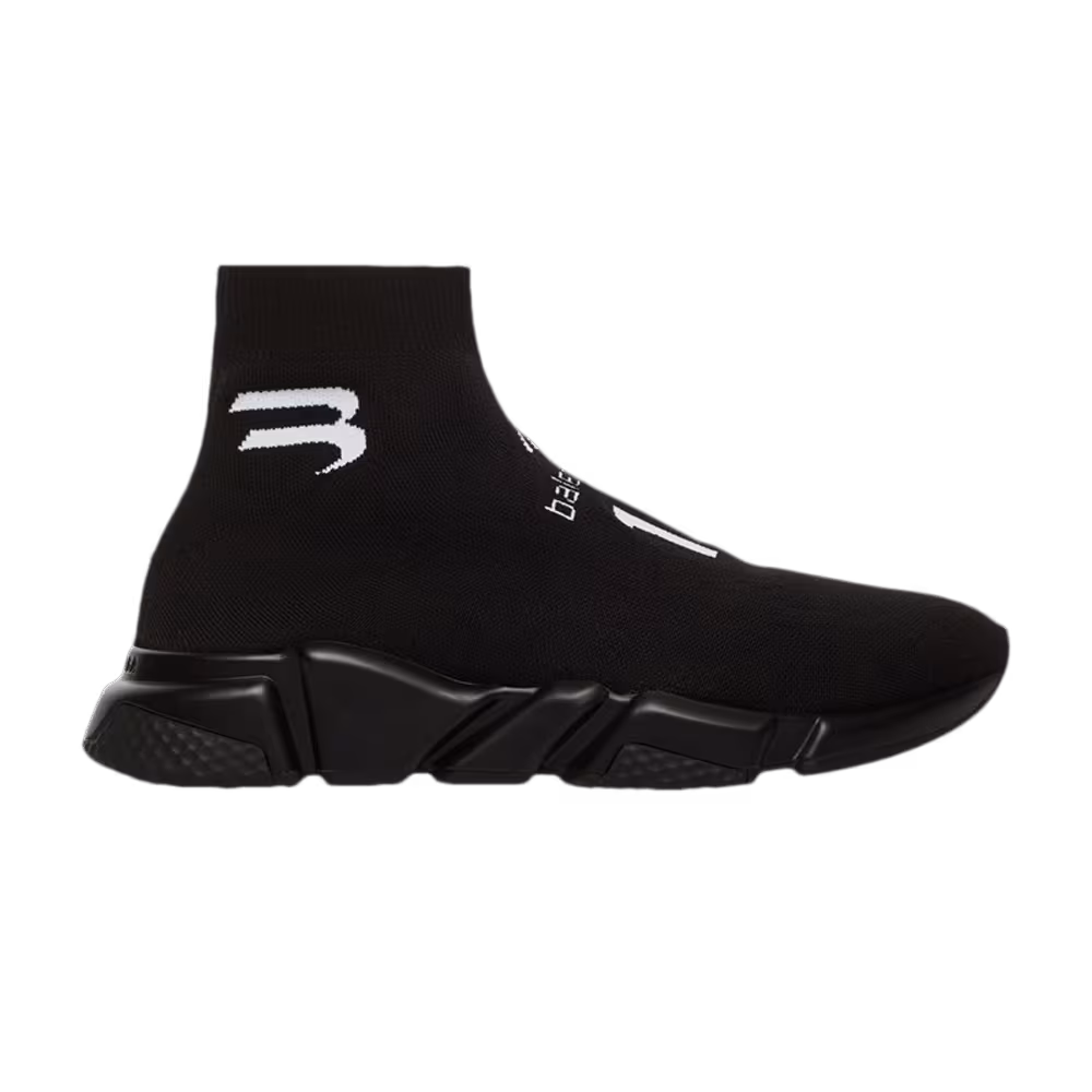 Balenciaga Speed Sneaker Black White