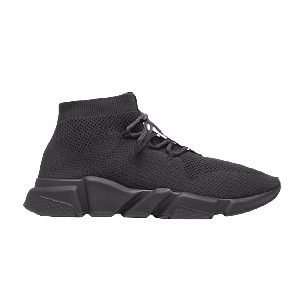 Balenciaga Speed Lace Up Trainer Black