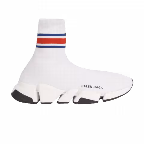 Balenciaga Speed 2.0 Sneaker 'White Stripe'