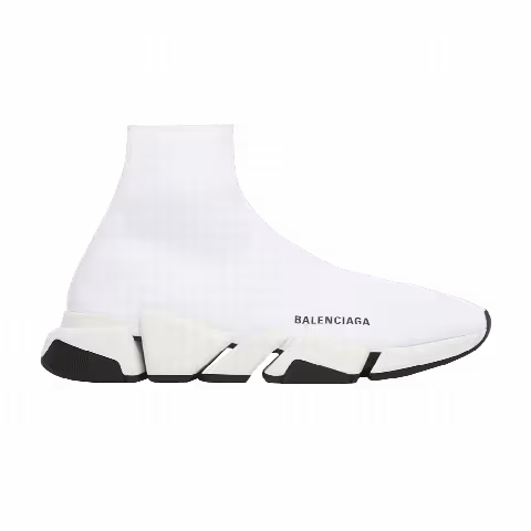 Balenciaga Wmns Speed 2.0 Sneaker 'White Black'