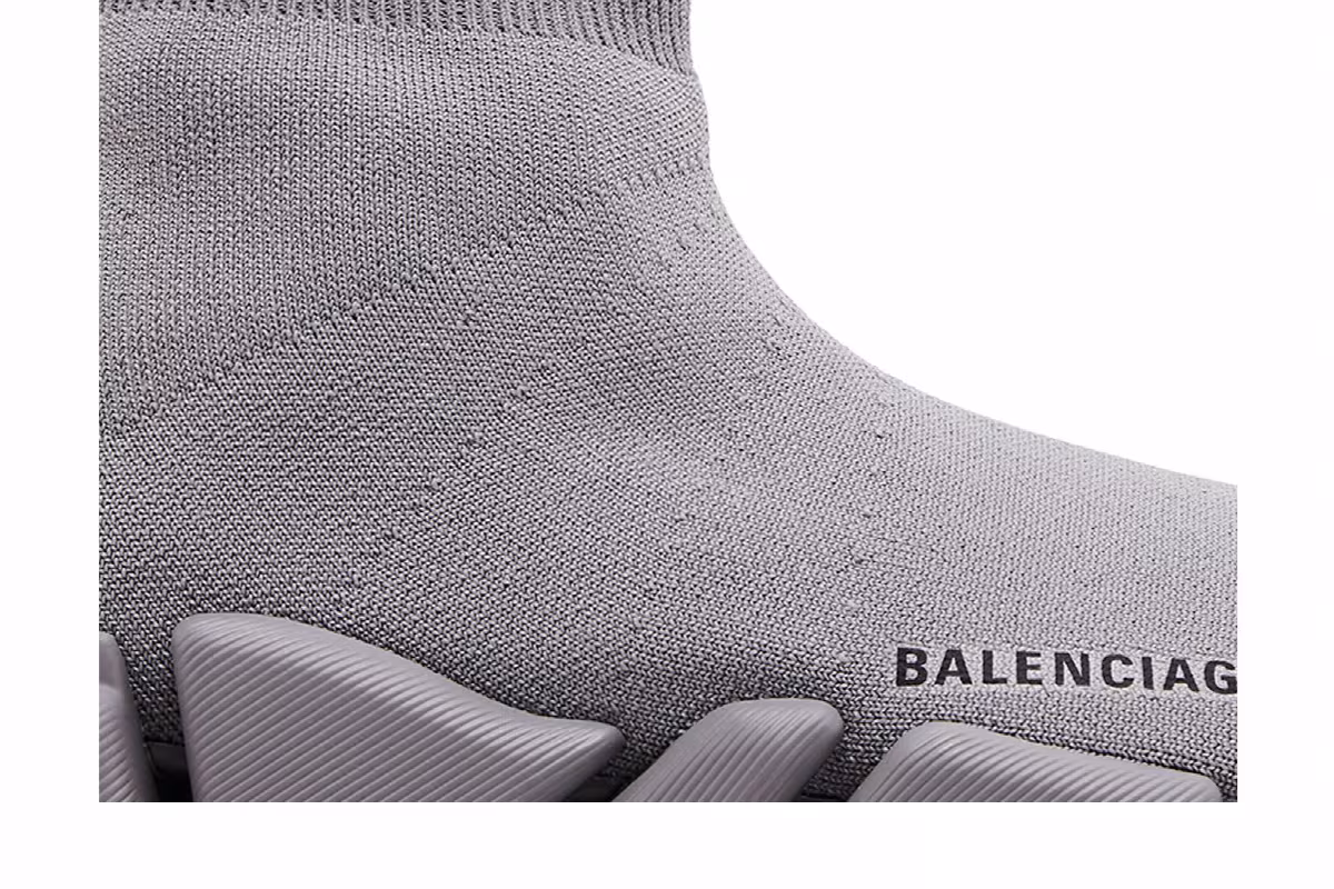 Balenciaga Women's Speed 2.0 Sneaker Dark Grey, view 3