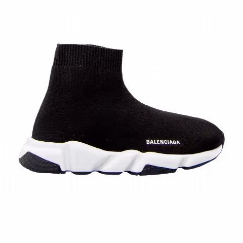 Balenciaga Speed Sneaker Kids 'Black White'