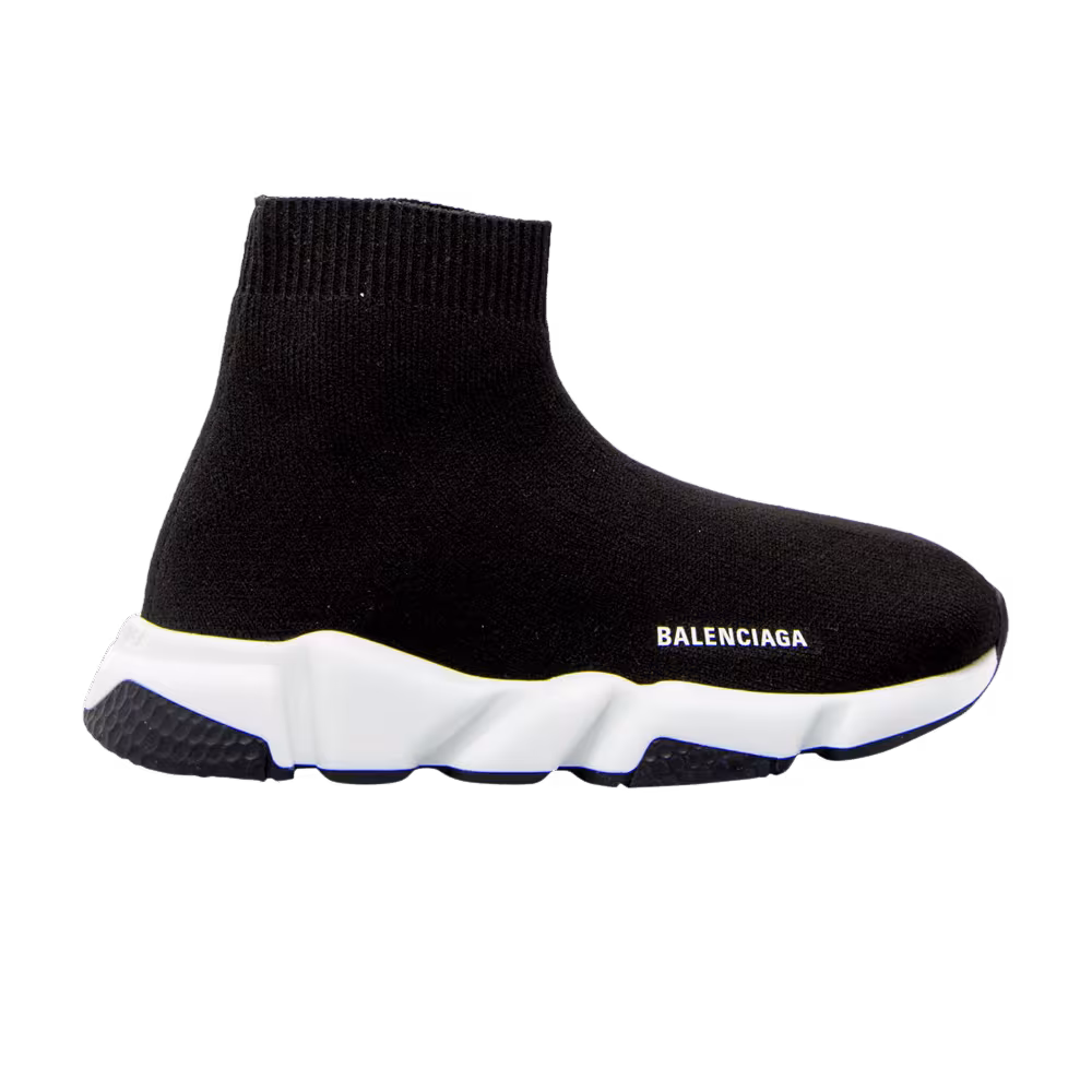 Balenciaga Speed Sneaker Kids Black White
