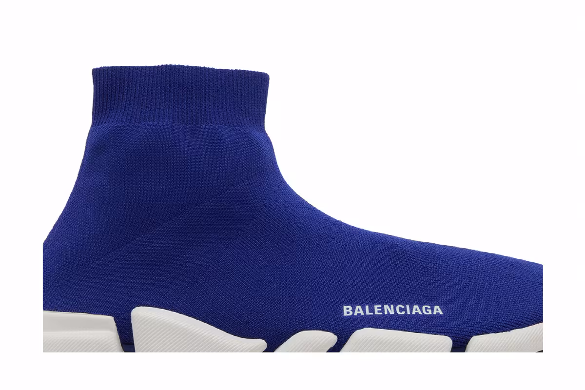 Balenciaga Speed 2.0 Sneaker Blue, view 3