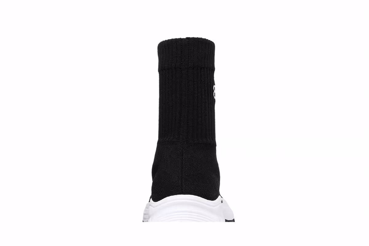 Balenciaga Women's Speed 3.0 Sneaker Black White, view 8