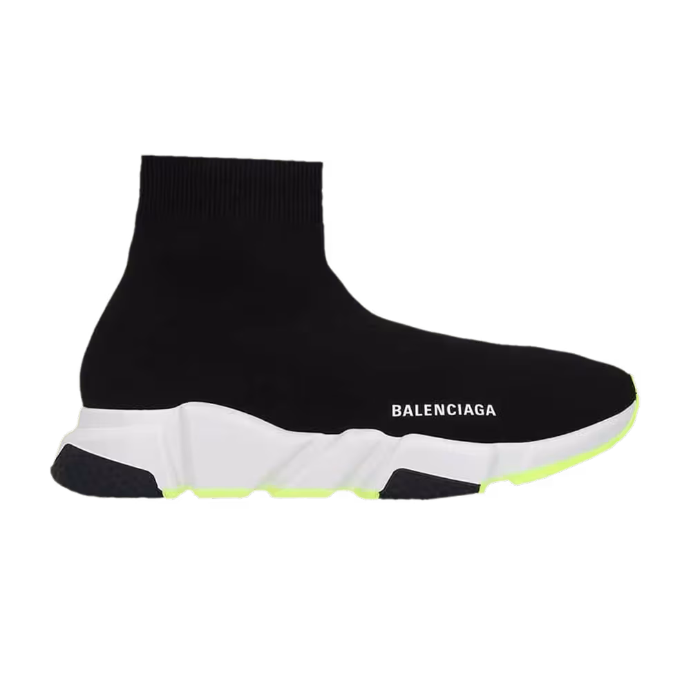 Balenciaga Speed Sneaker Black Fluo Yellow
