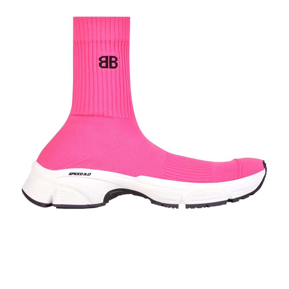 Balenciaga Women's Speed 3.0 Sneaker Fluo Pink