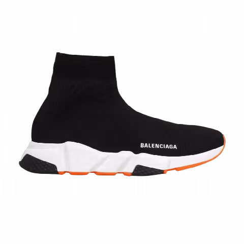 Balenciaga Speed Sneaker 'Black Orange Fluo'